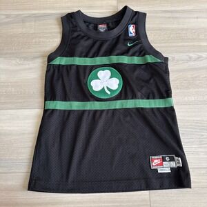 Vintage Nike Team Paul Pierce #34 Boston Celtics Jersey Black Size Small